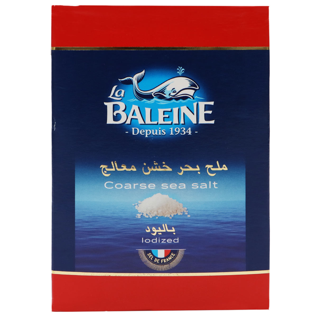 لا بالين - ملح البحر الخشن المعالج باليود - 1 كجم