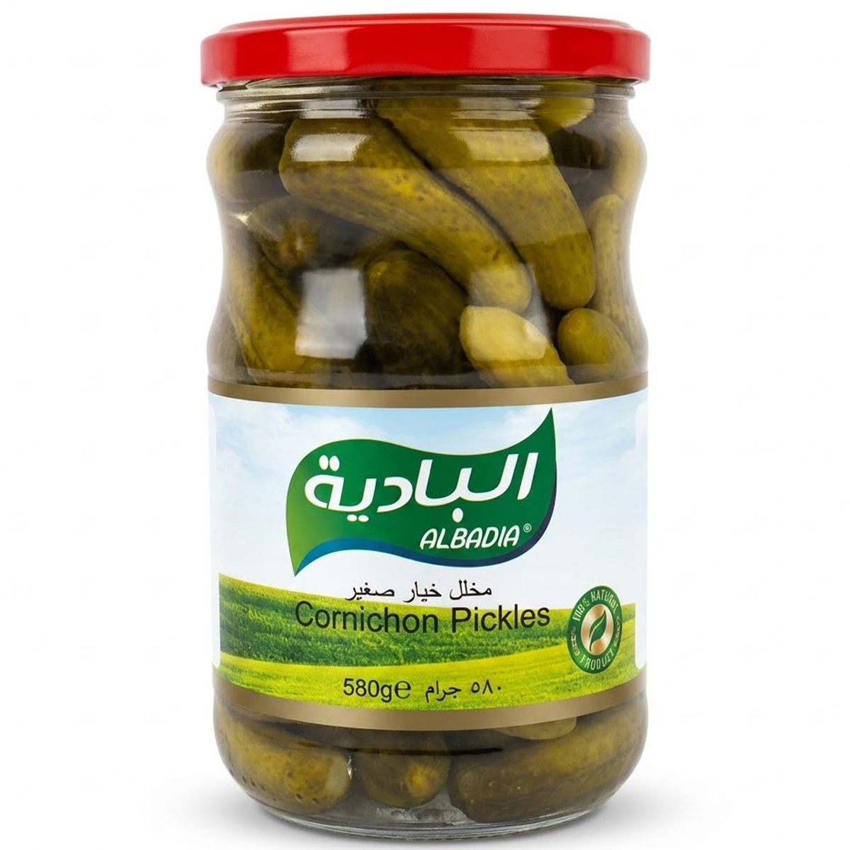 Albadia Cornichon Pickles 580g
