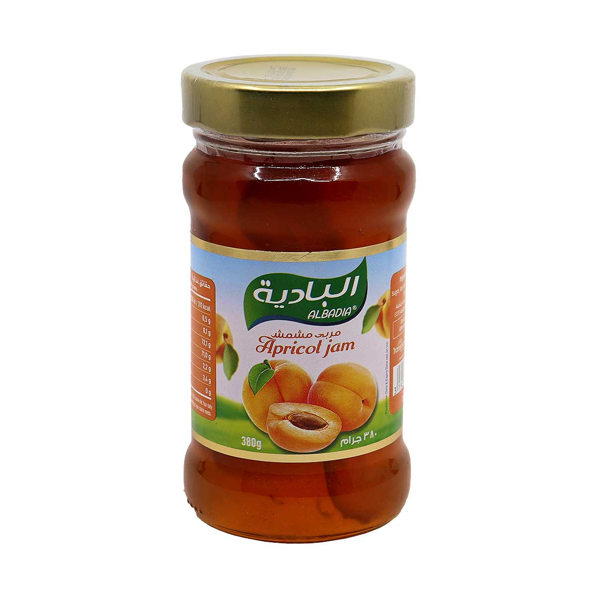 Al Badia Apricot Jam 380g