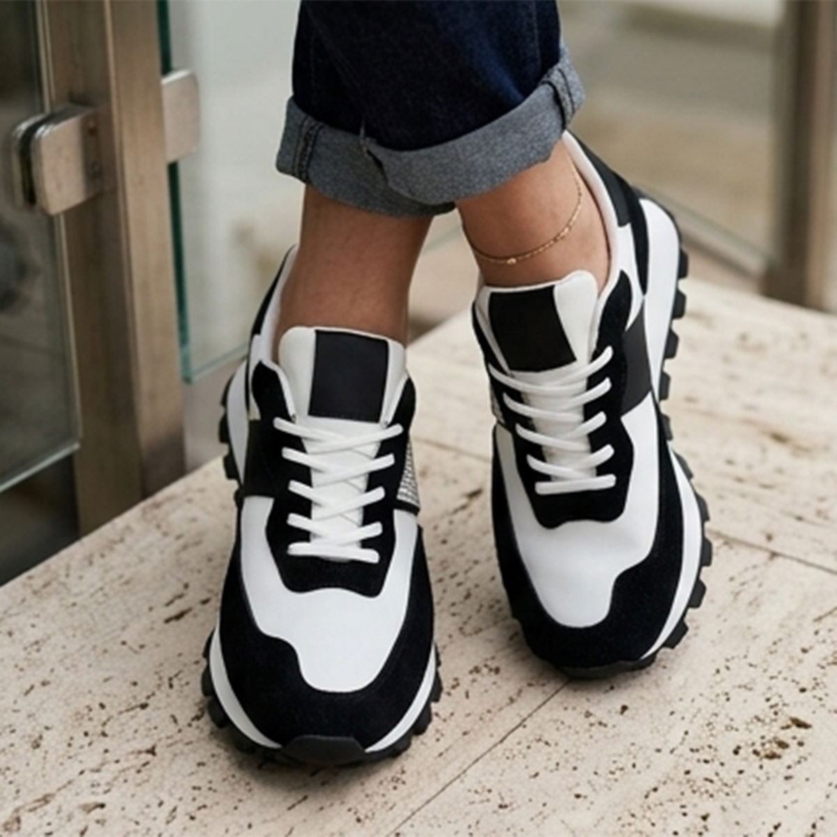 أحذية رياضية نسائية سوداء | السيدات | أحذية النساء | Women Casuals أحذية رياضية نسائية سوداء | السيدات | أحذية النساء | Women Casuals