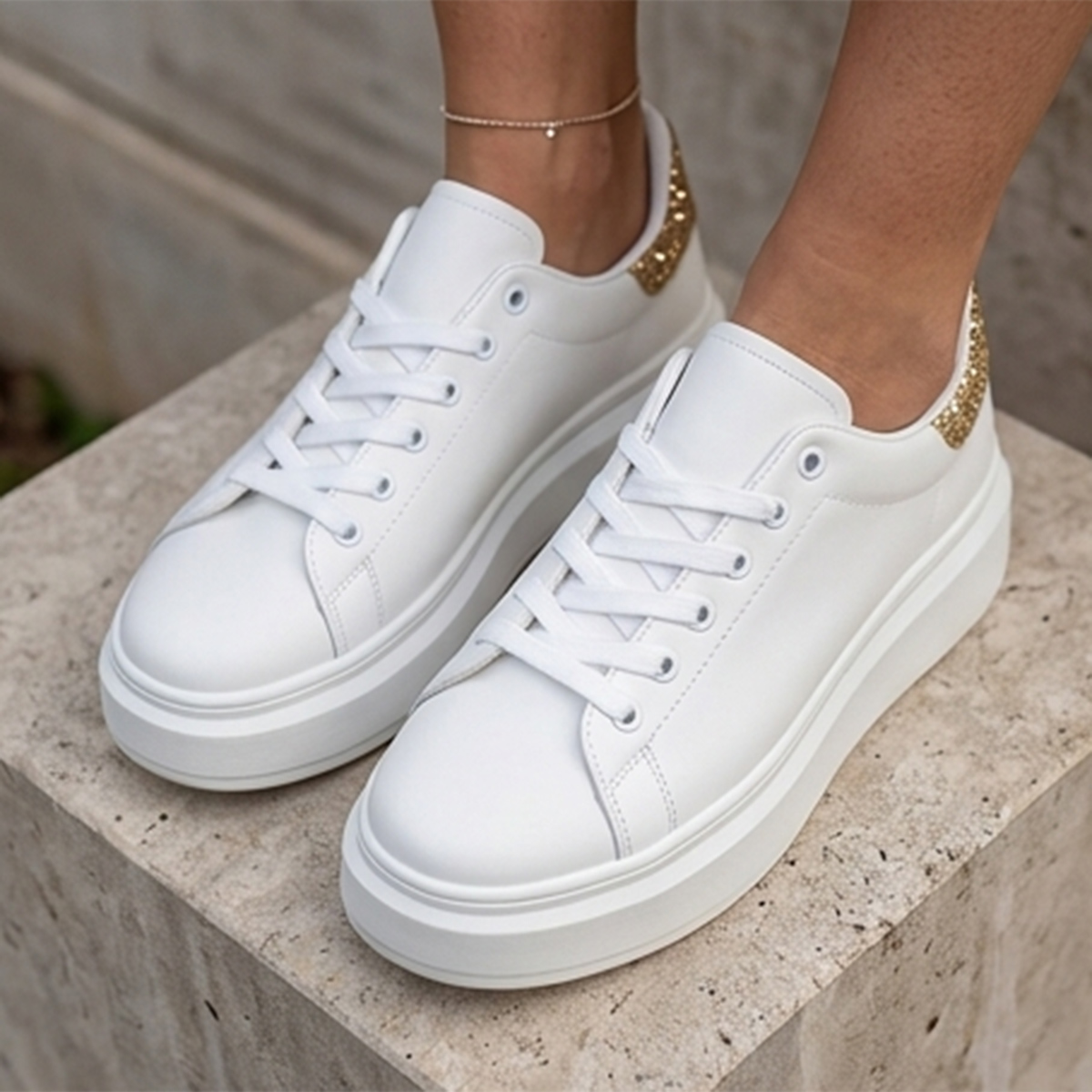 Ladies Sneakers Shoes Plain Without Lace White | Women | Women Shoes | Women Casuals Ladies Sneakers Shoes Plain Without Lace White | Women | Women Shoes | Women Casuals