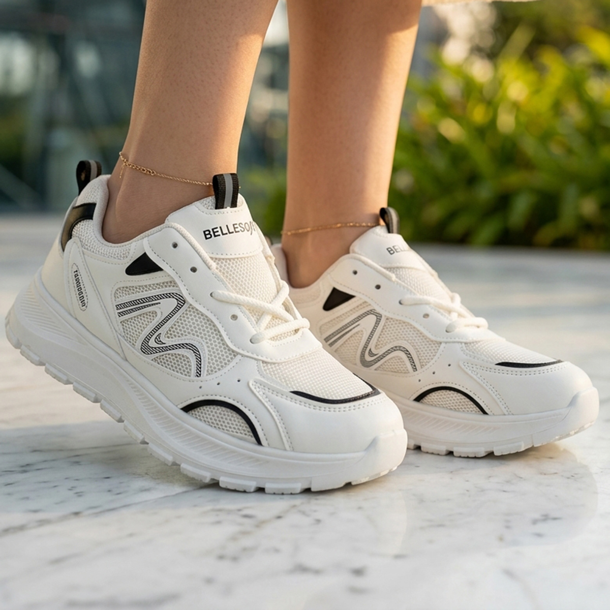 Ladies Sneakers Shoes