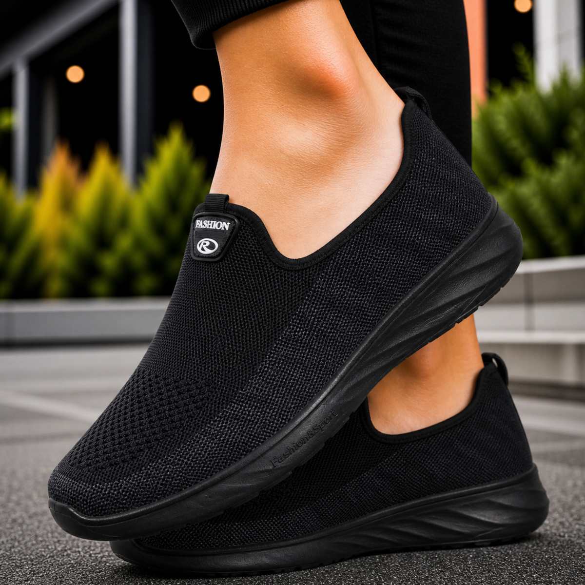 Men Sports Shoes Black