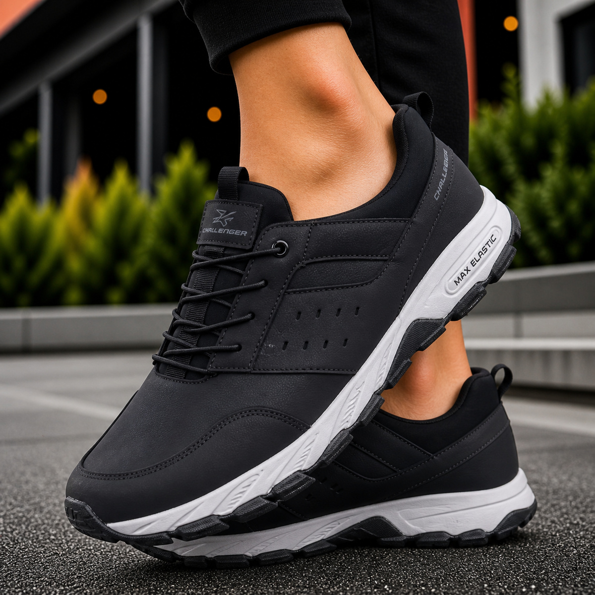 Men Sneaker Shoes With Lace