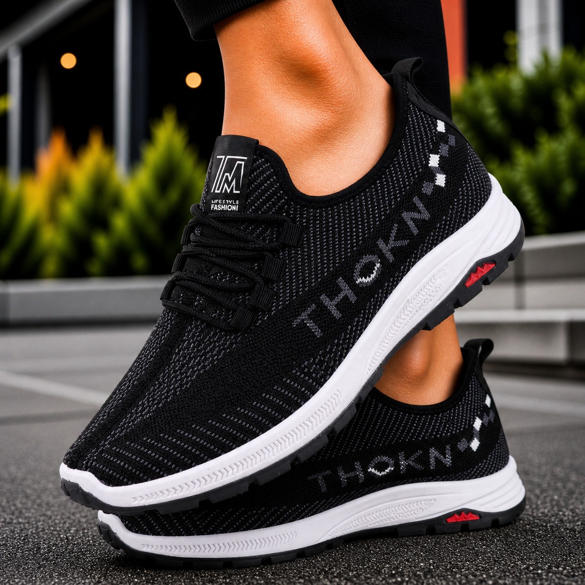 Men Running Shoes With Lace