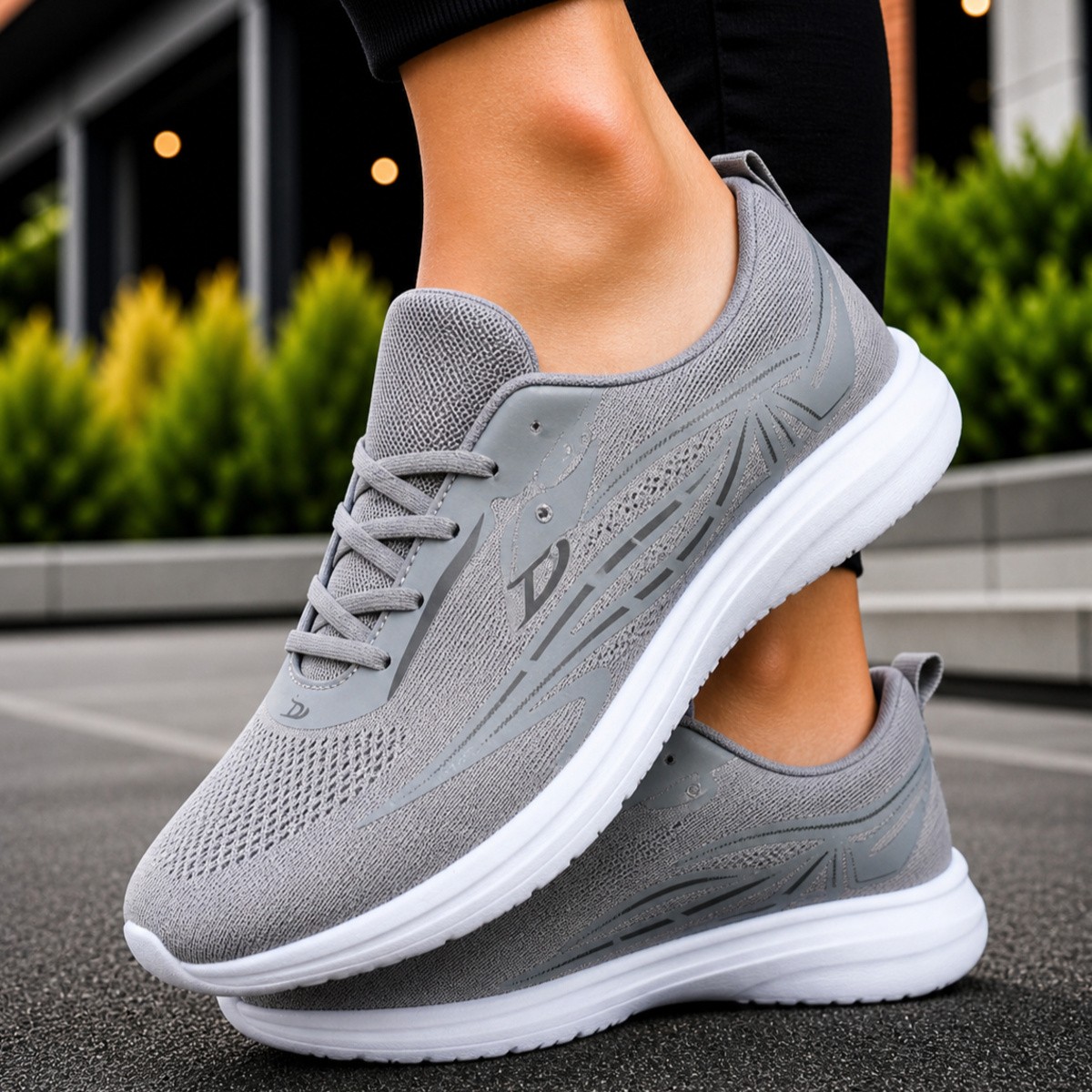 Men Running Shoes With Lace