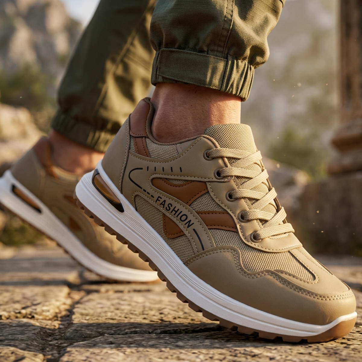 أحذية رياضية رجالية برباط | رجال | أحذية رجالية | Men Casuals