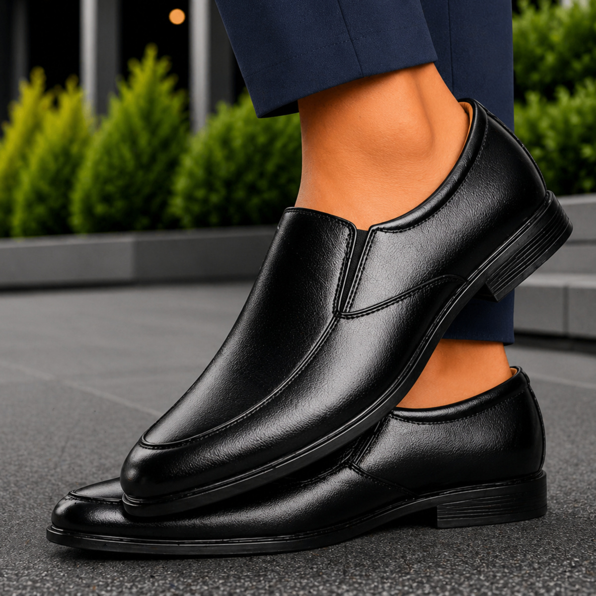 أحذية رجالية رسمية سوداء بدون أربطة | رجال | أحذية رجالية | Men Formal Shoes أحذية رجالية رسمية سوداء بدون أربطة | رجال | أحذية رجالية | Men Formal Shoes
