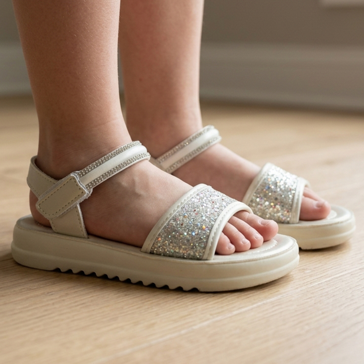 Lucky Sandals Glitter