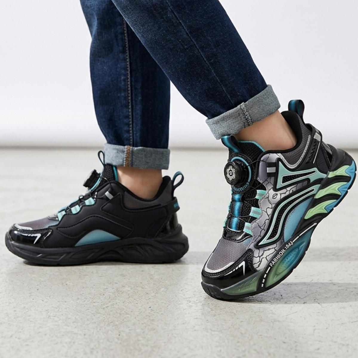 Boys Sneaker Shoes With Lace