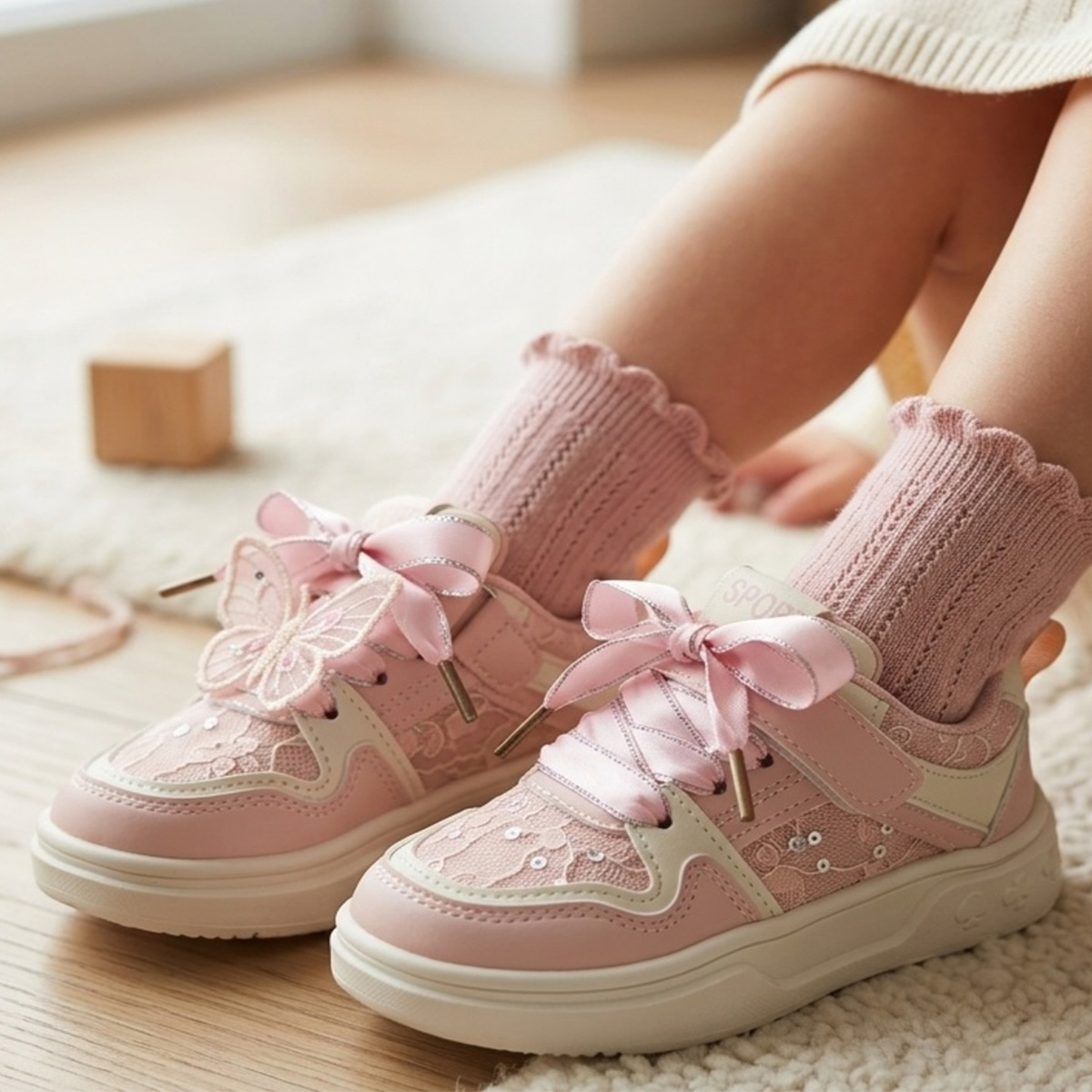 Baby Girls Sneaker Shoes