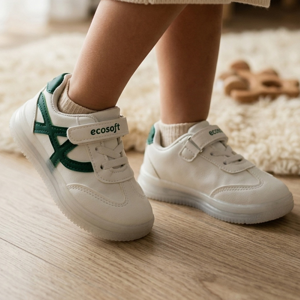 Baby Girls Led Shoes