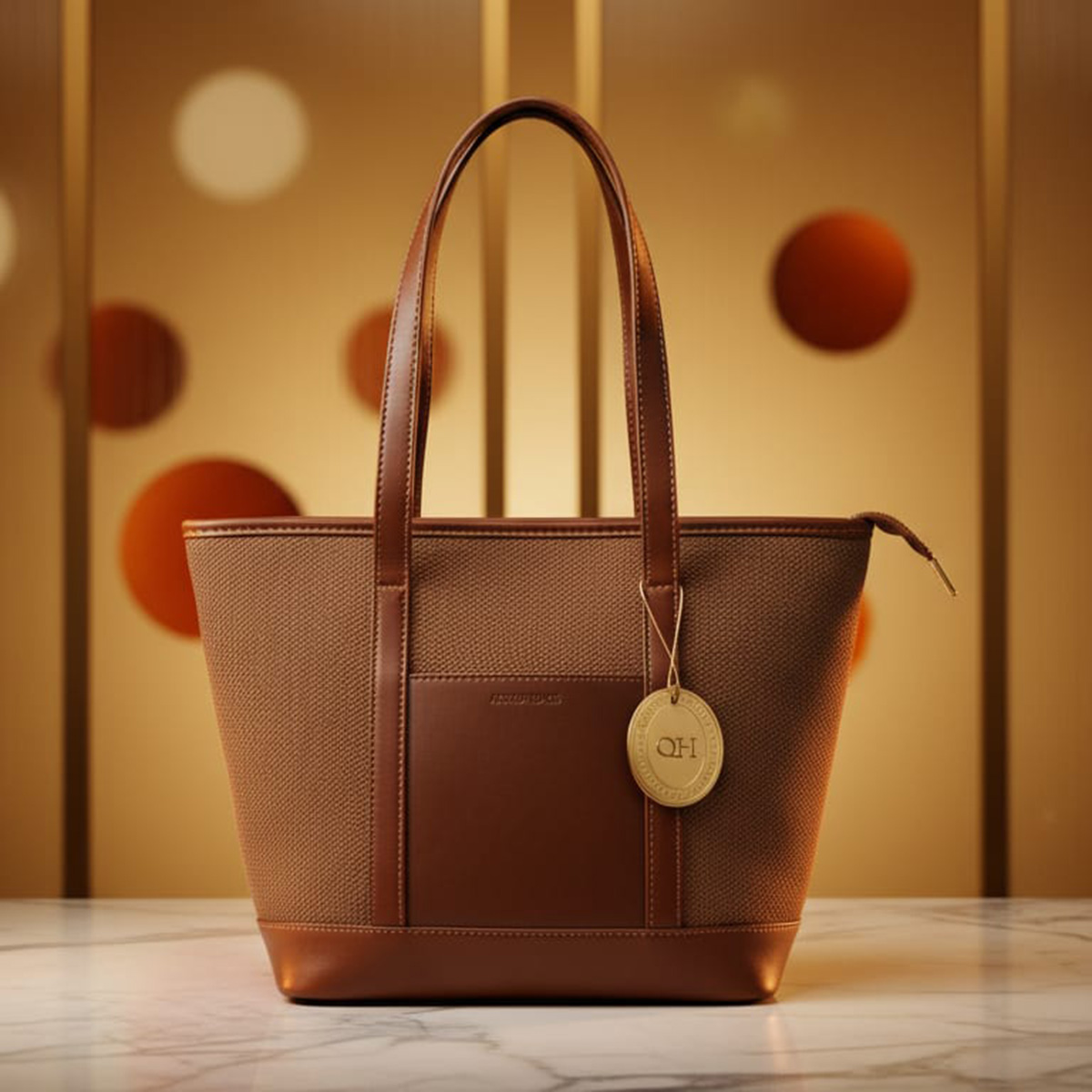 Ladies Hand Bag Soft Plain Large