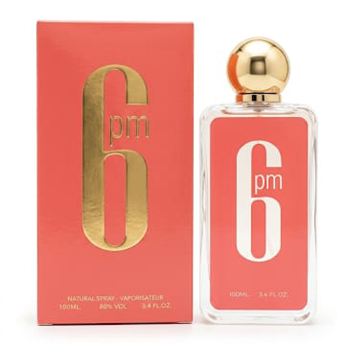 6 PM Natural Spray Vaporisateur 100ml For Women