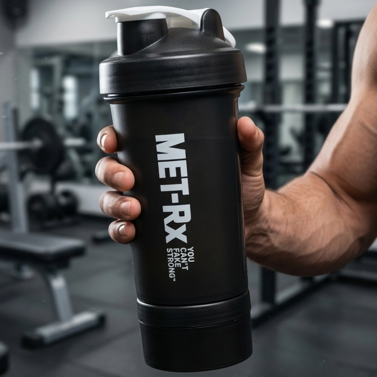 MET-Rx Premium Gym Protein Shaker Bottle