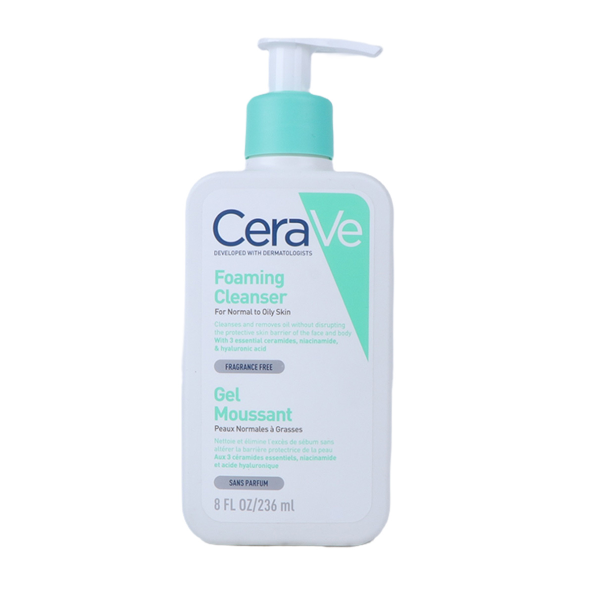CeraVe Foaming Cleanser For Normal To Oily Skin 236ml
