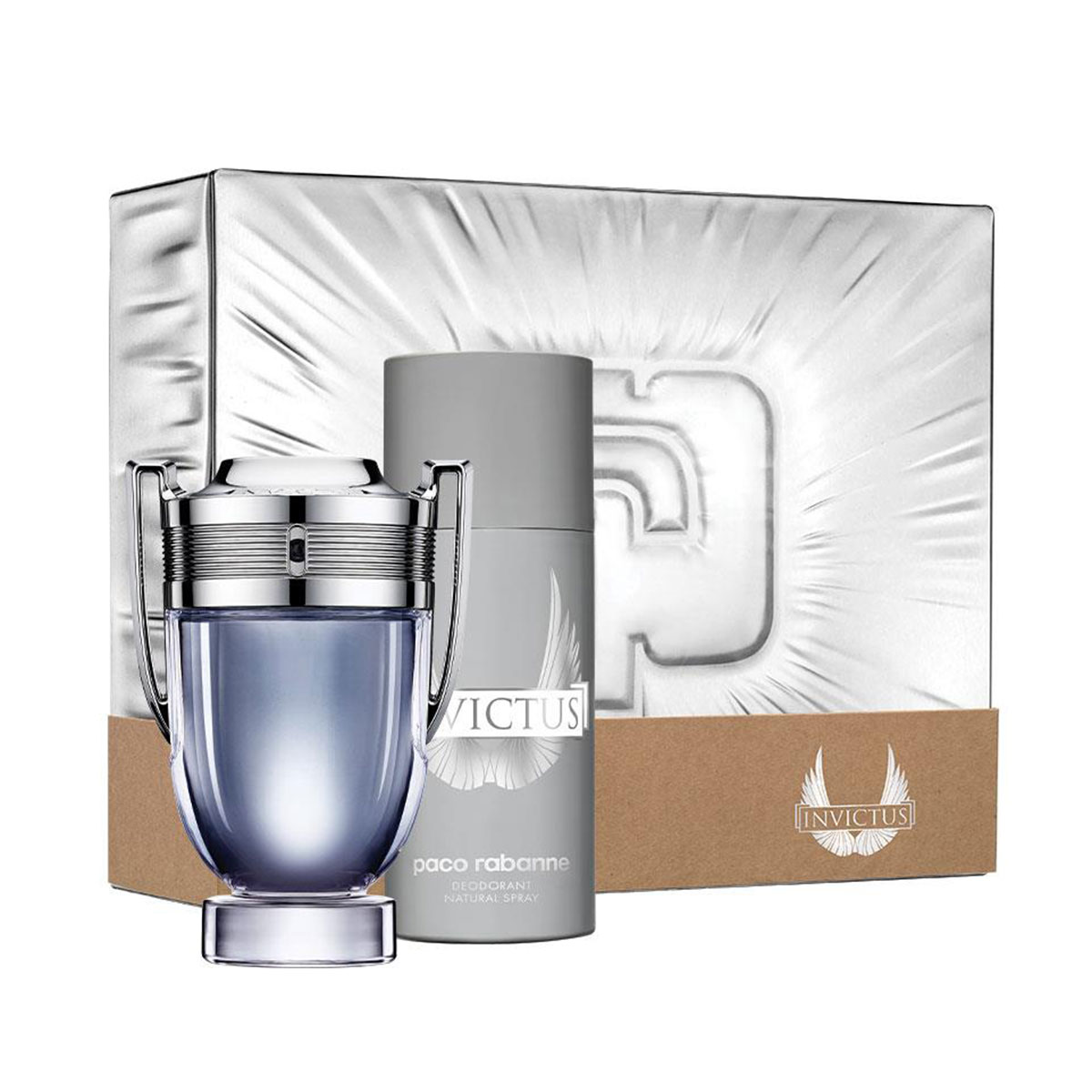 Paco Rabanne Invictus 100ml + Deo Set 100ml