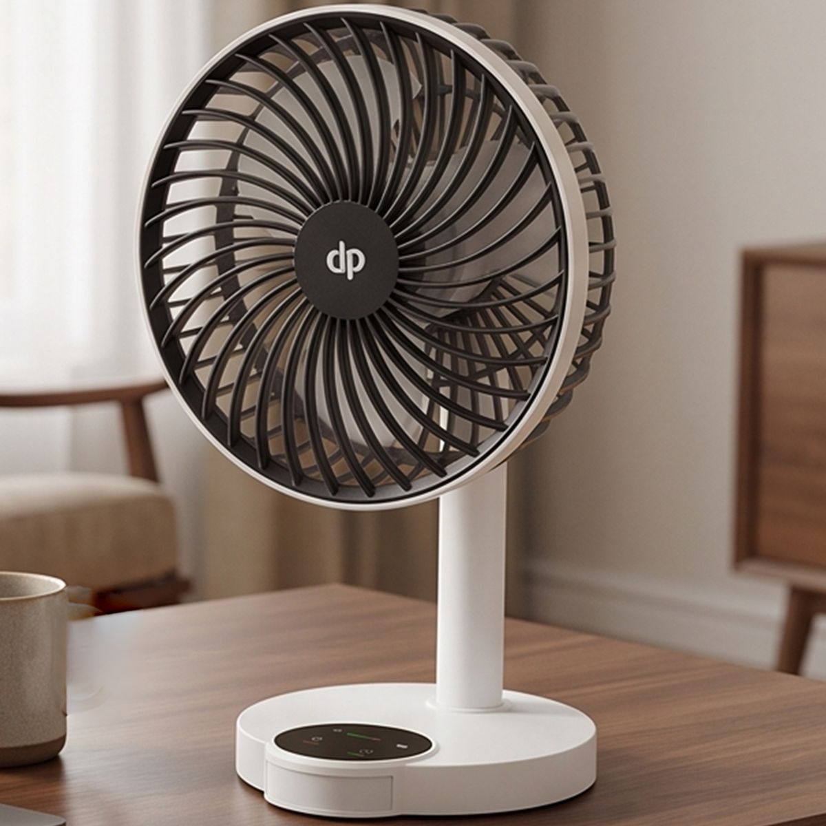 DP Rechargeable Table Top Fan