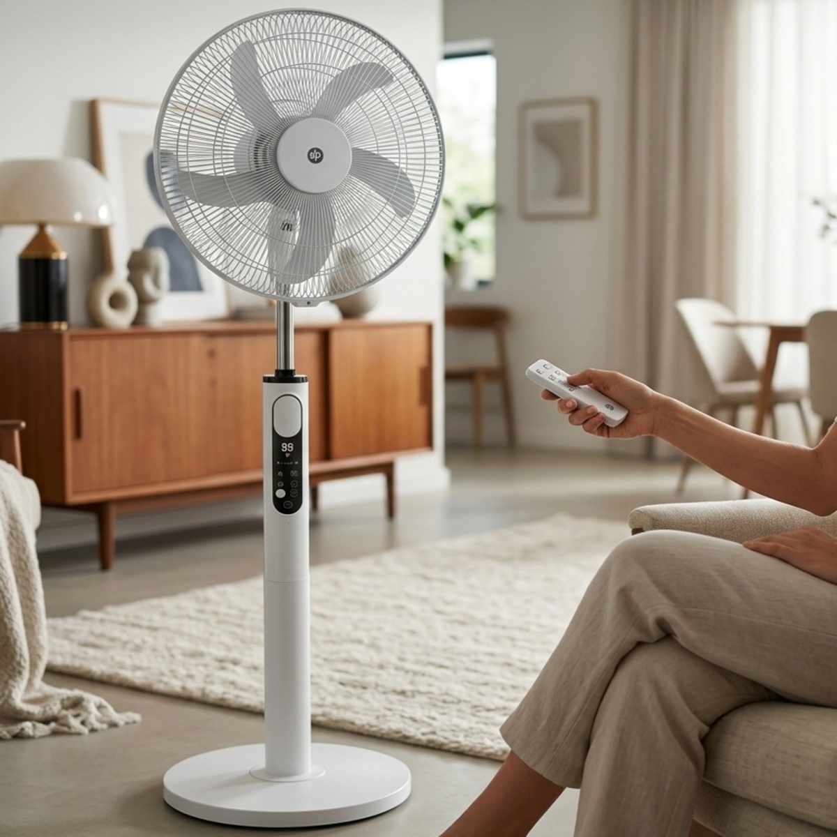 Rechargeable Fan with Remote Control