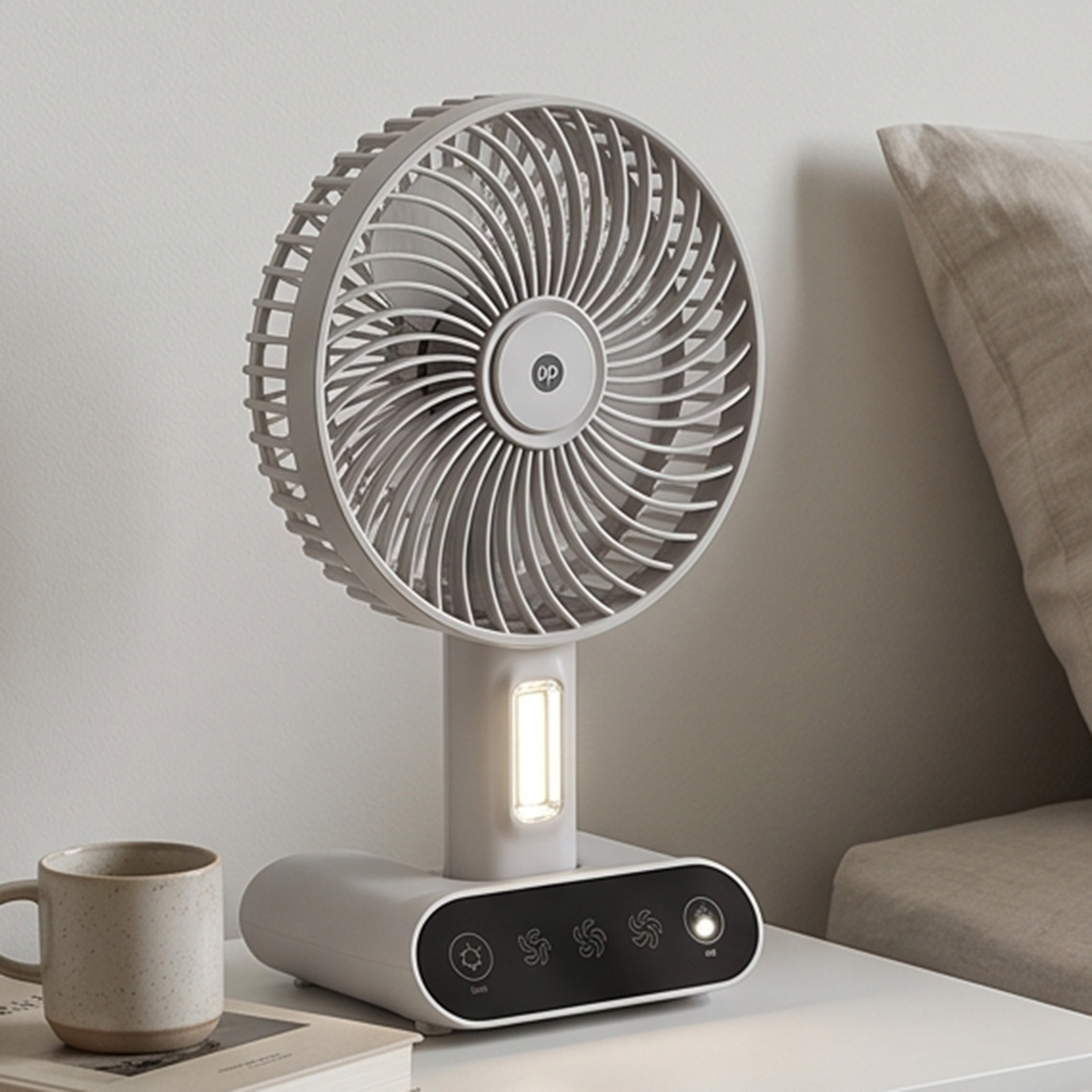 DP Rechargeable Table Top Fan