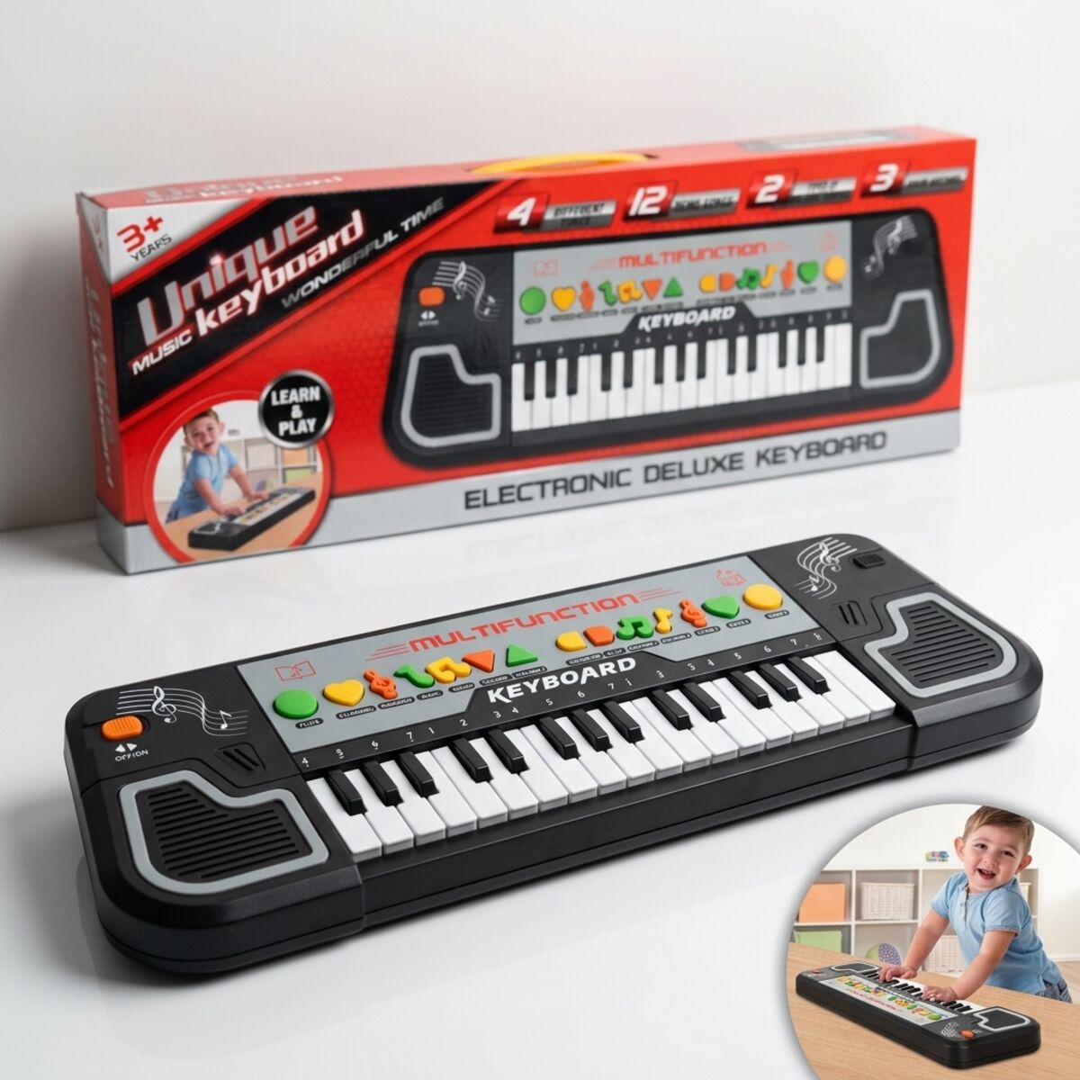 Multifunction Electronic Deluxe Keyboard