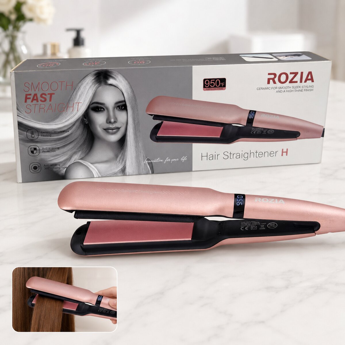 Rozia Hair Straightener