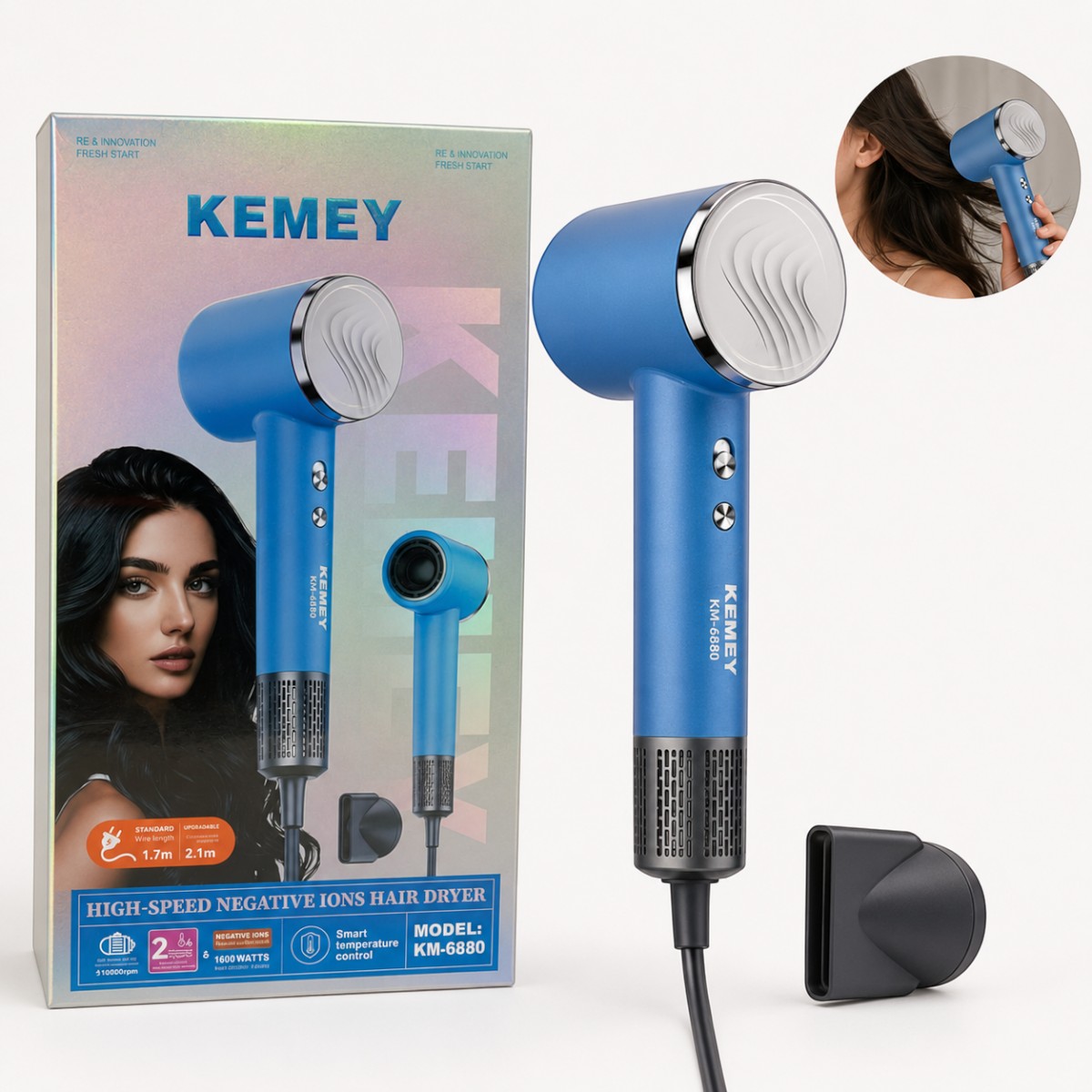 Kemey Hair Dryer