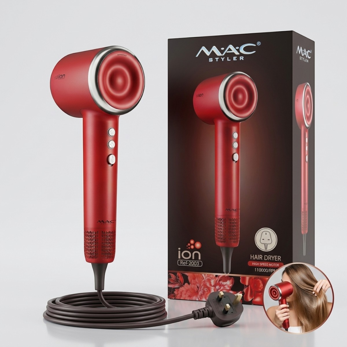 MAC Styler Hair Dryer Ref