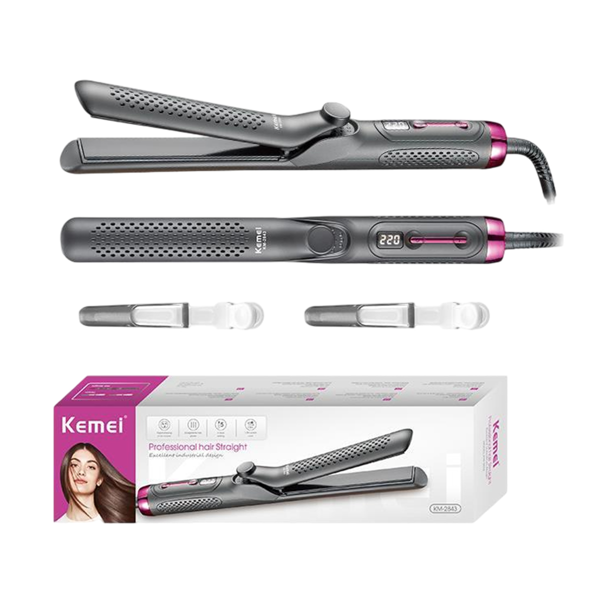 Kemei Hair Straightener