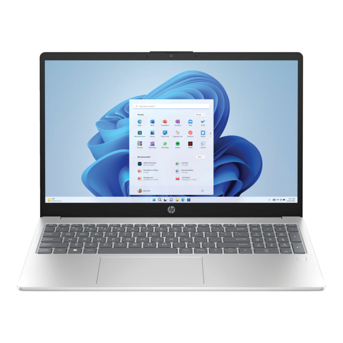 HP Laptop 15-fd0050ne (Intel Core i5-1334U, 8GB RAM, 512GB SSD, 15.6" FHD) Natural Silver