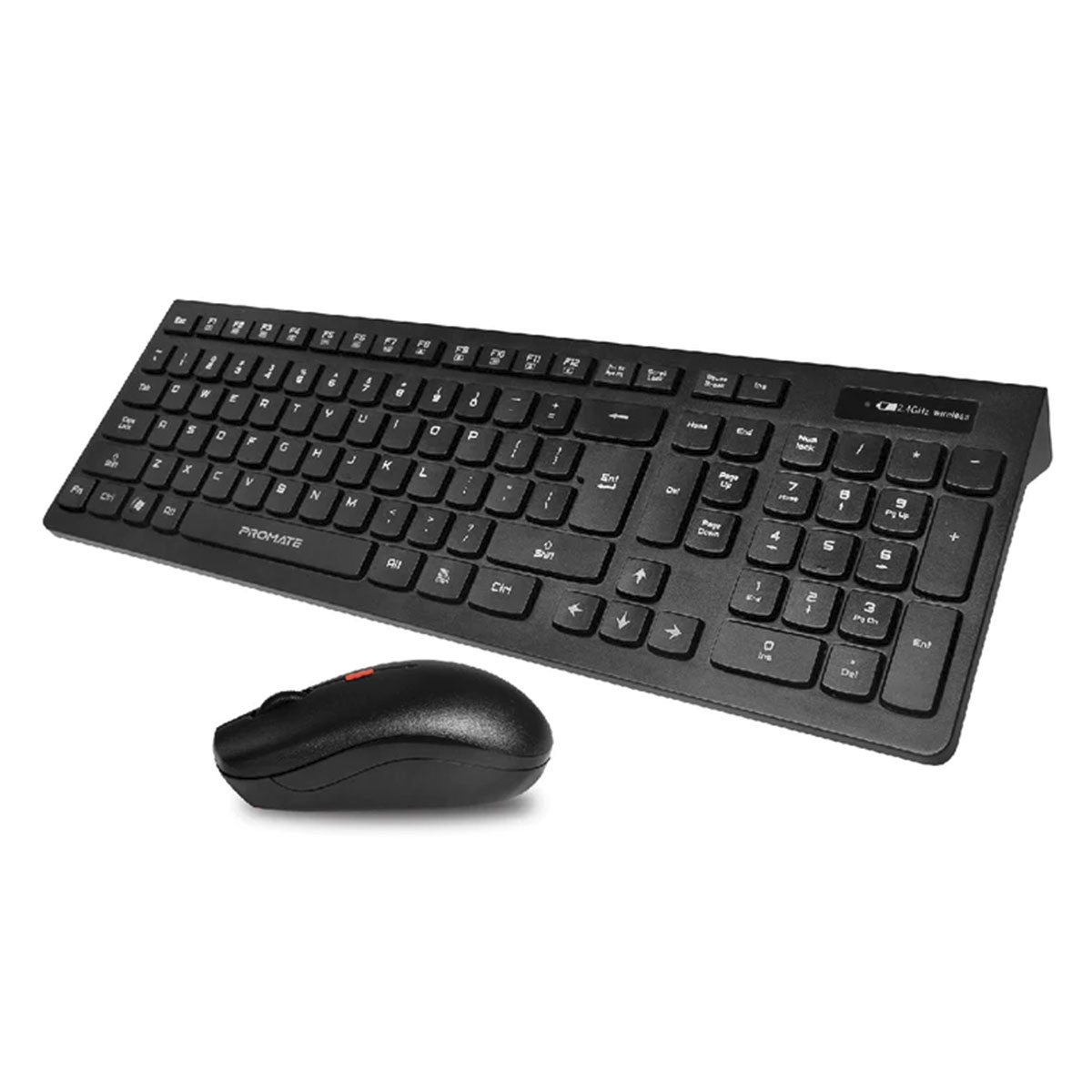 Promate Wireless Keyboard & Mouse Combo