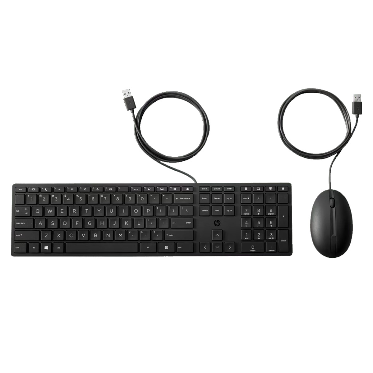 HP Wired Keyboard & Mouse HP-320
