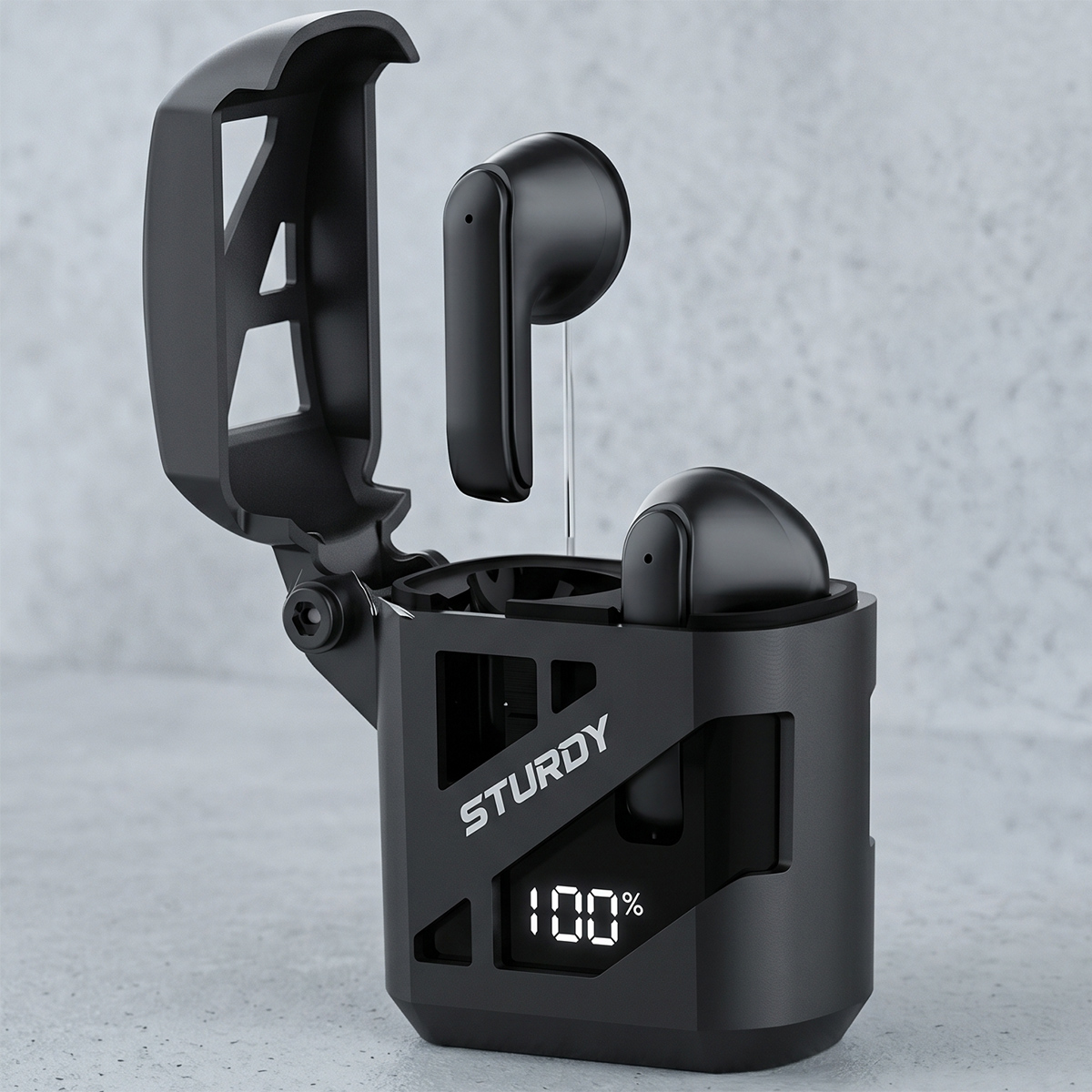 Sturdy Airpods Black