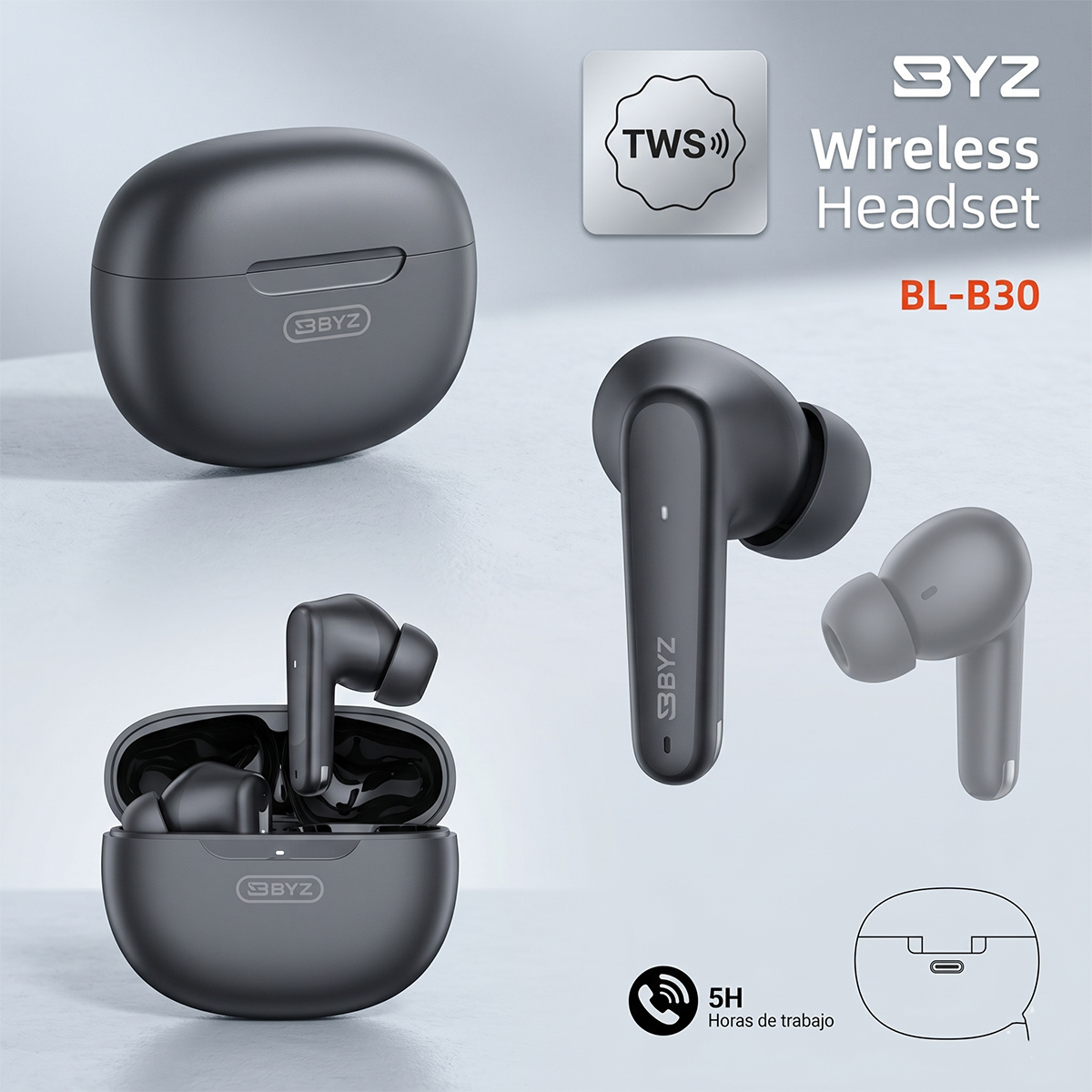 BYZ Wireless Headset