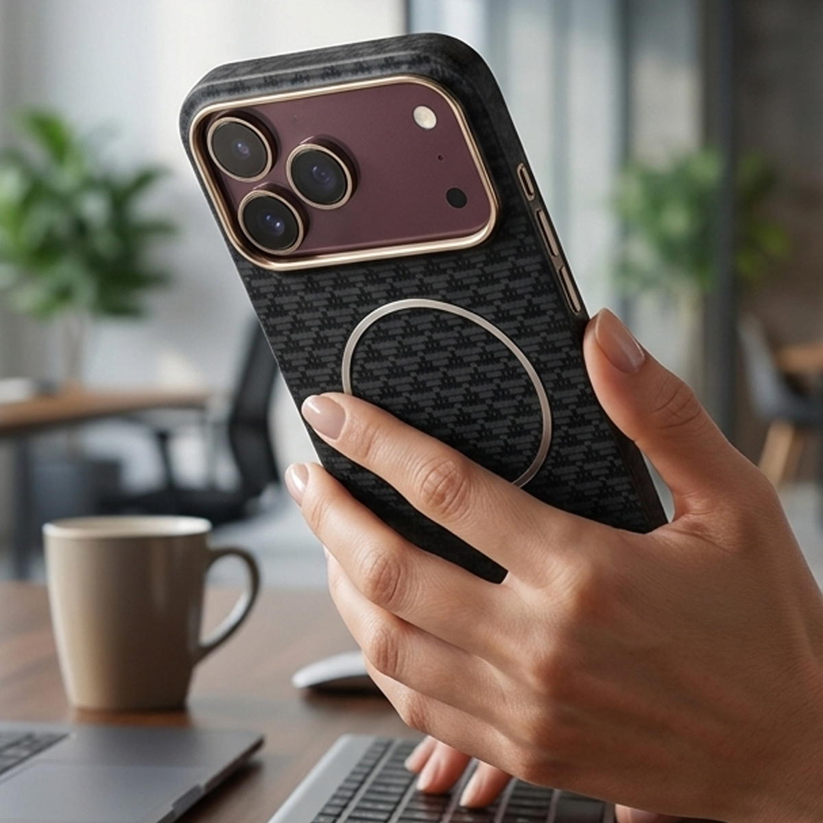 Orbit Protection Creative Phone Case For iPhone 17 Pro Max