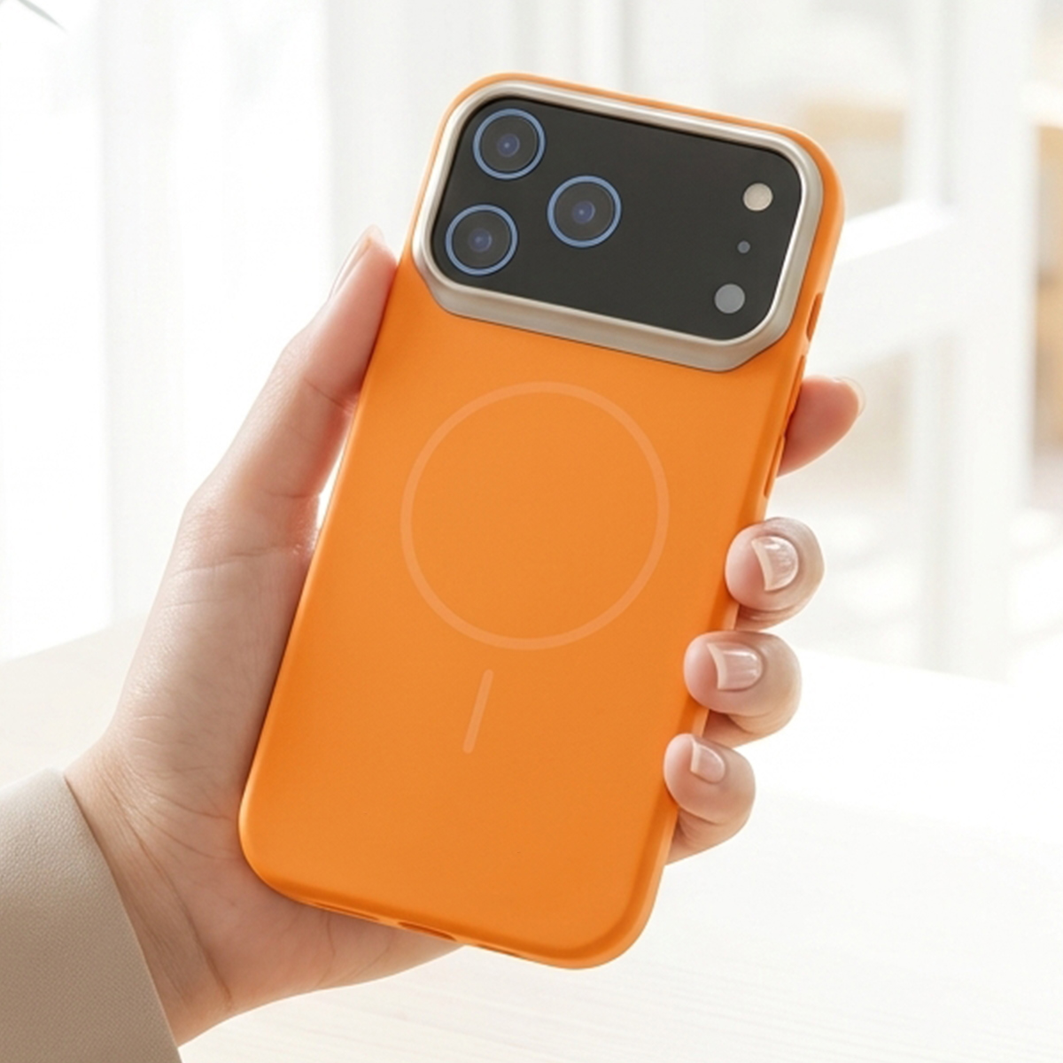 Iphone 17 Pro Max Mobile Cover Orange
