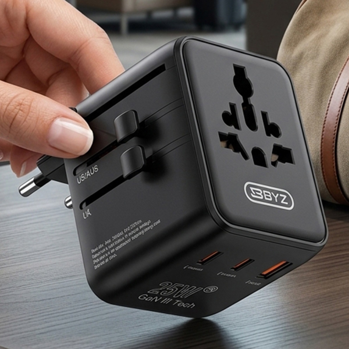 Byz Traveling Adaptor 25W