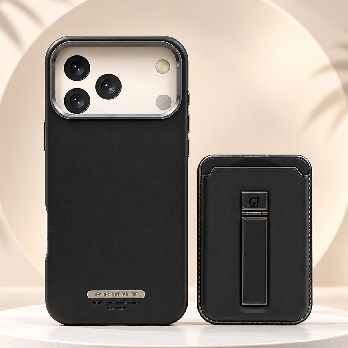Rimbmax Cover for iPhone 17 Pro Max With Detachable Wallet