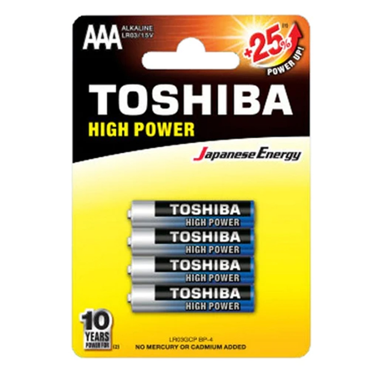 Toshiba Lr 03 Aaa 4 Battry