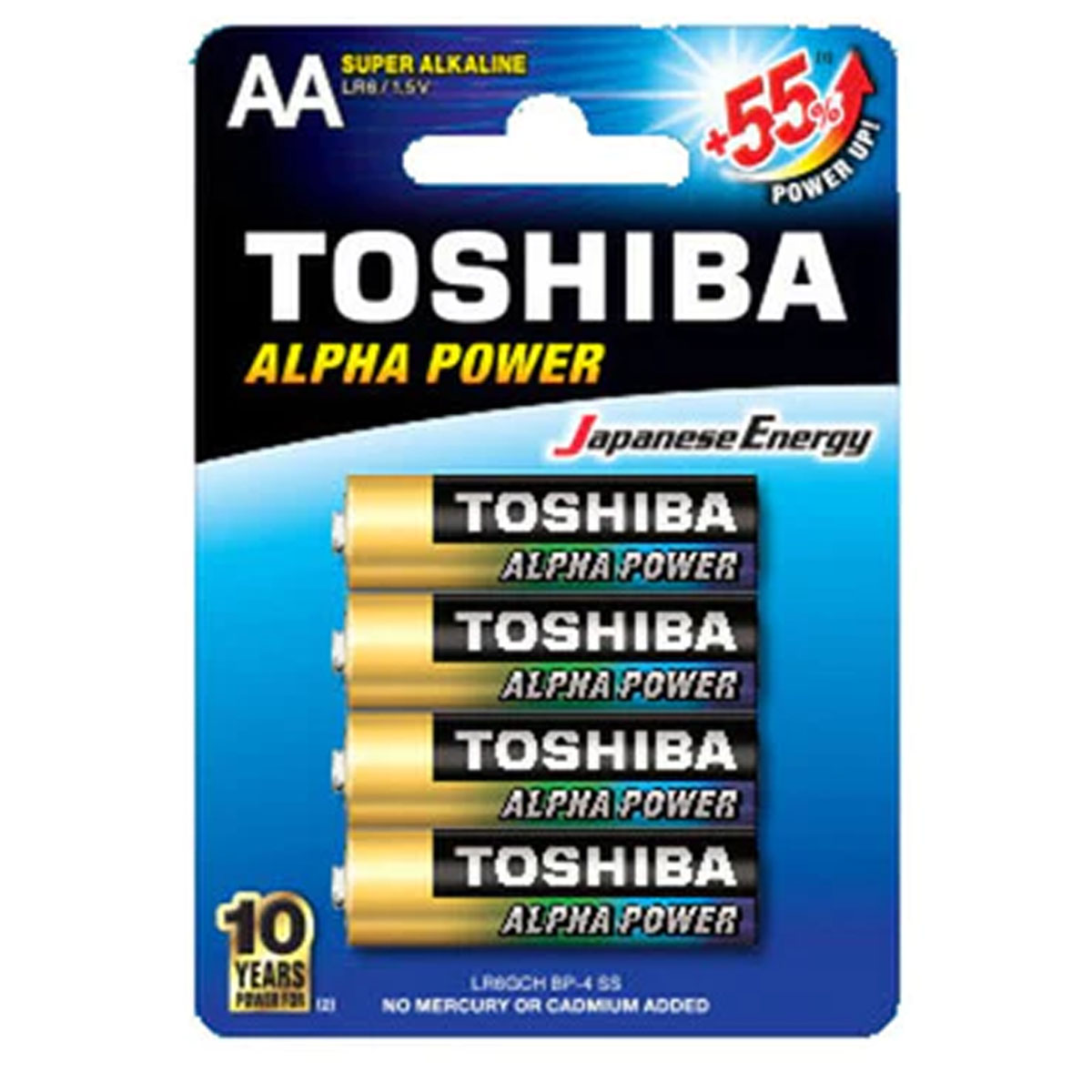 Toshiba Alhpha Power Lr6Gch 4C | Power Batteries | Batteries & Chargers