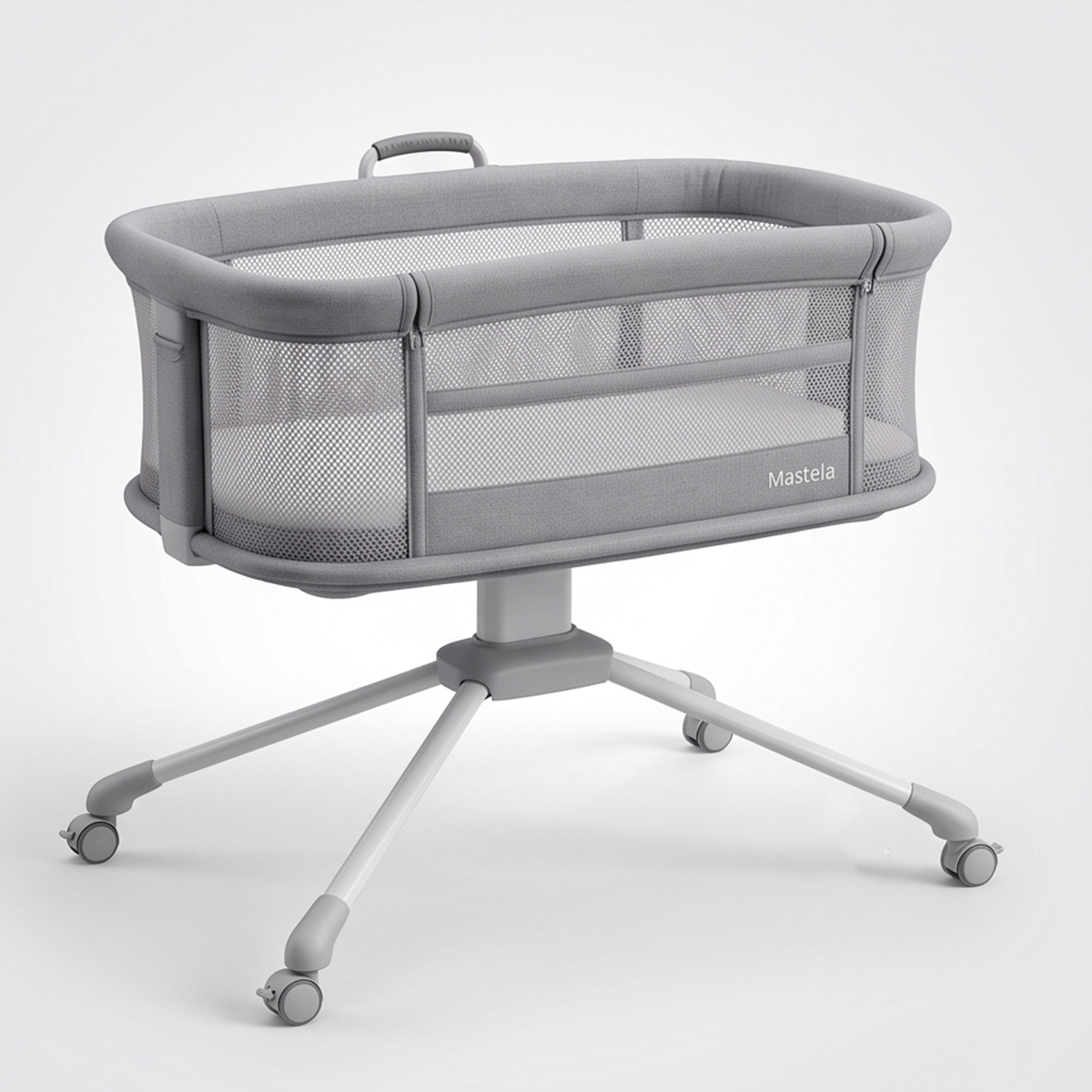 Mastela Bedside Bassinet With Wheel