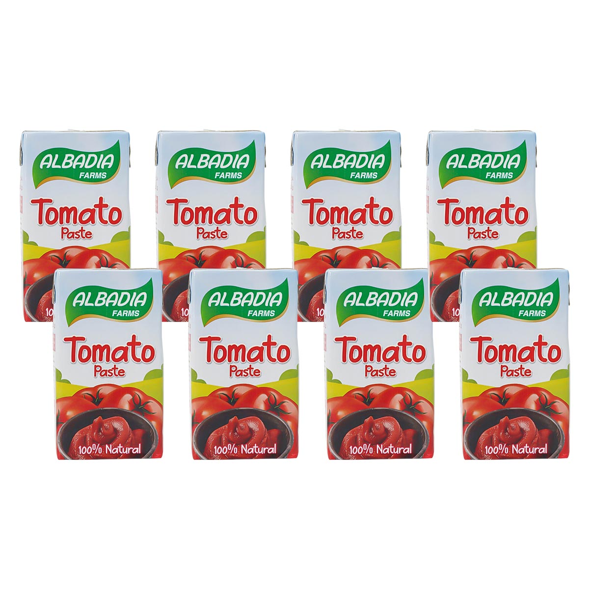 Al Badia Tomato Paste 8x135G Assorted