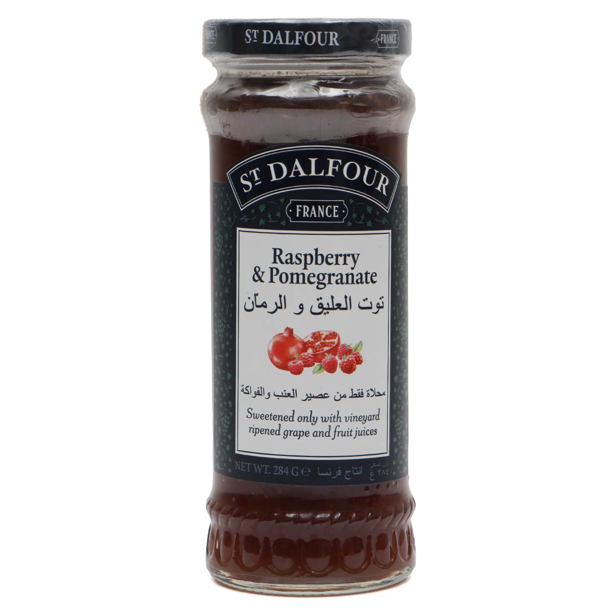 St Dalfour Raspberry & Pomegranate Jam 284g