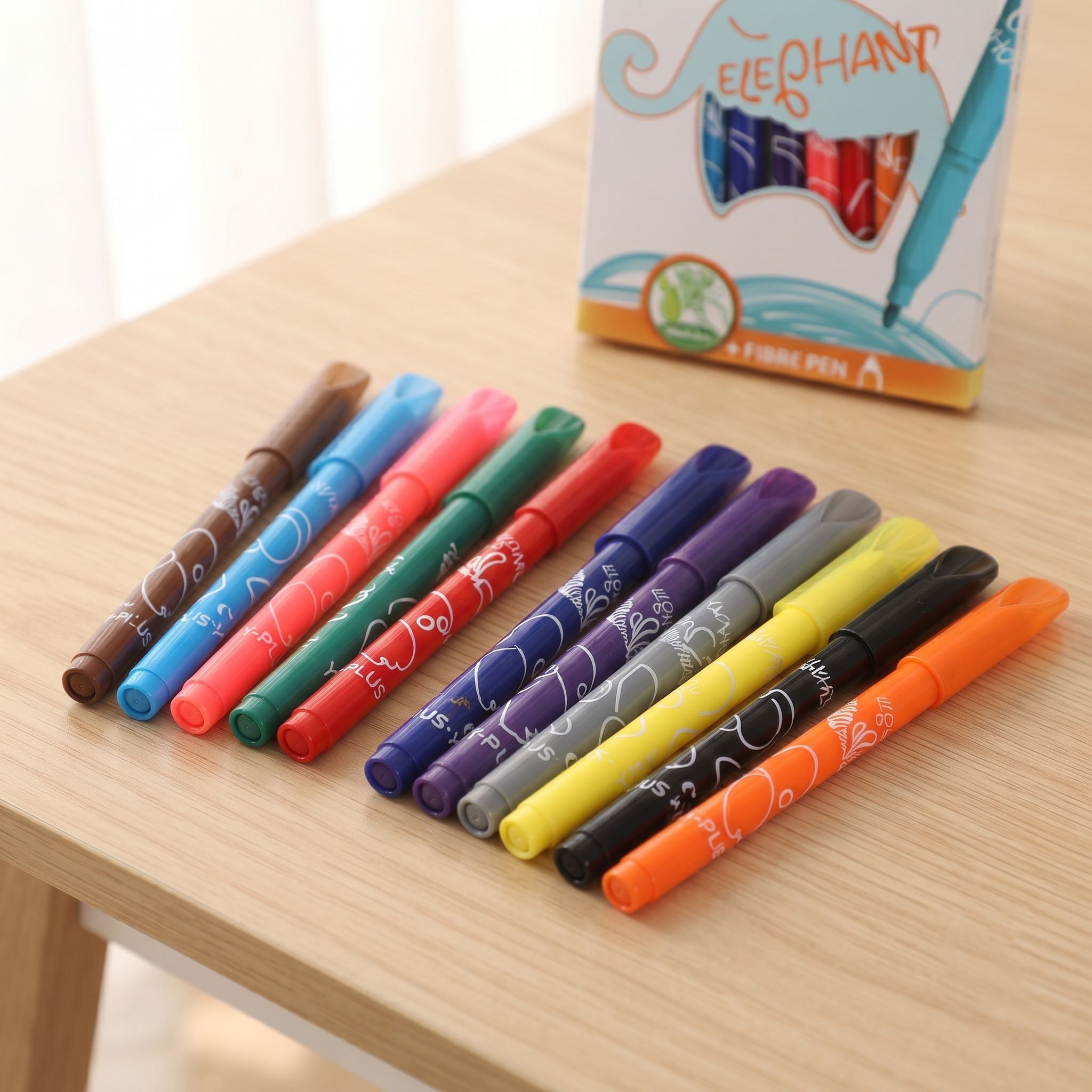 Elephant Color Pencil 12 Pieces