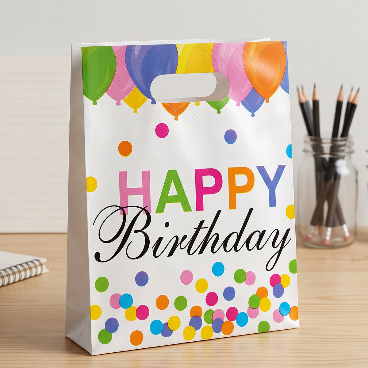 Party Fun Happy Birthday Printed Loot Bag Small