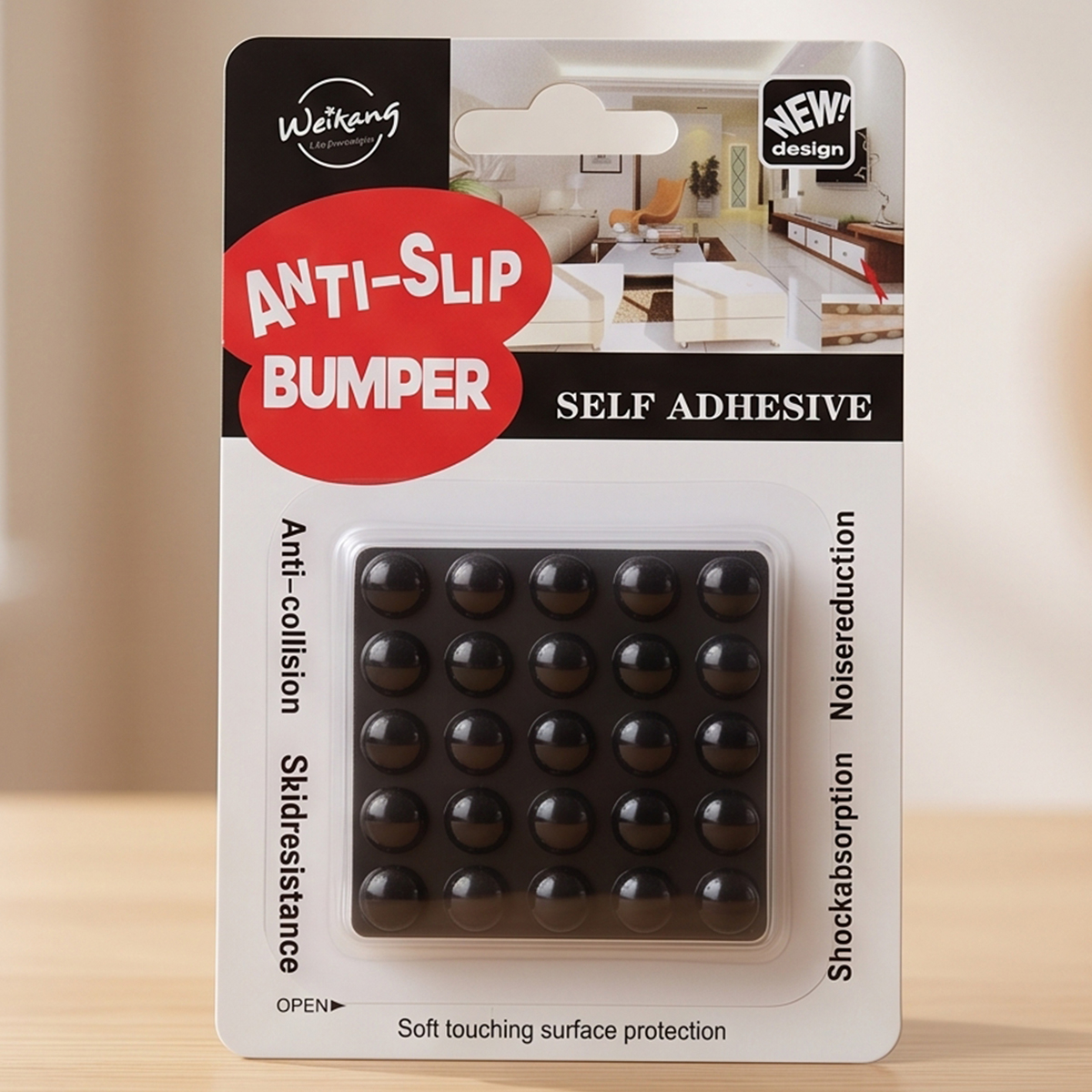 Self Adhesive Anti-Slip Bumpers