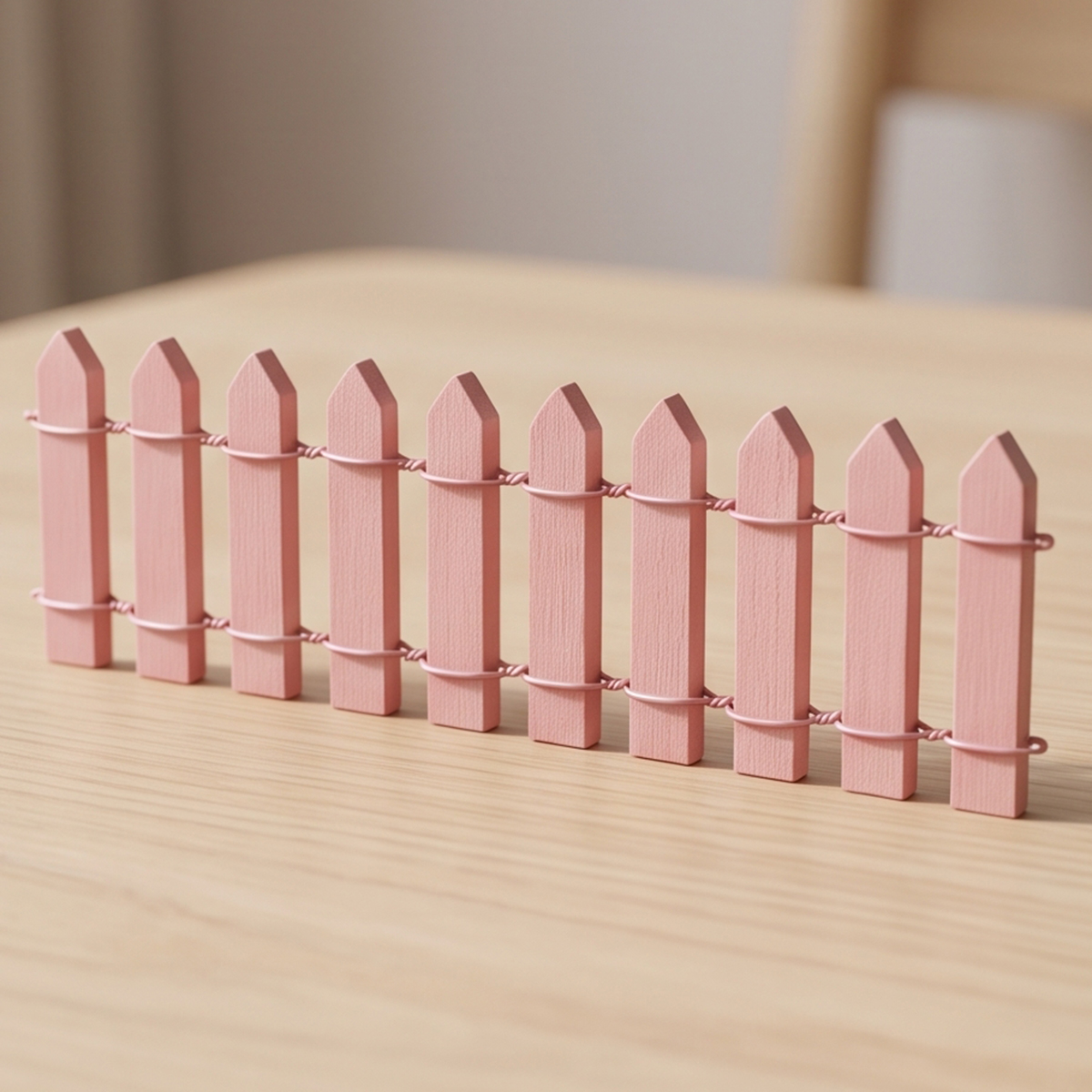 Craft Stick Fence Decoration Toy