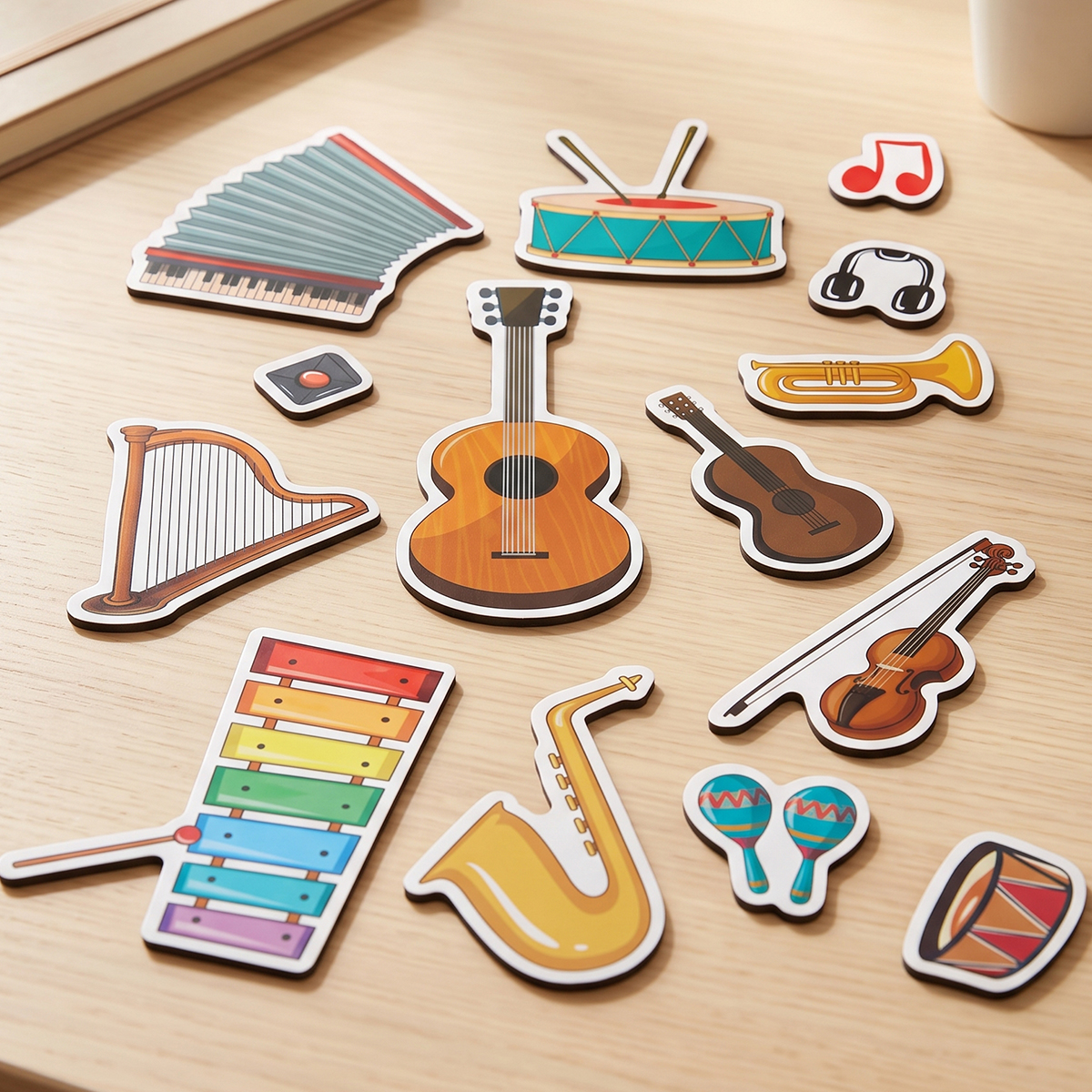 Musical Instrument Stickers