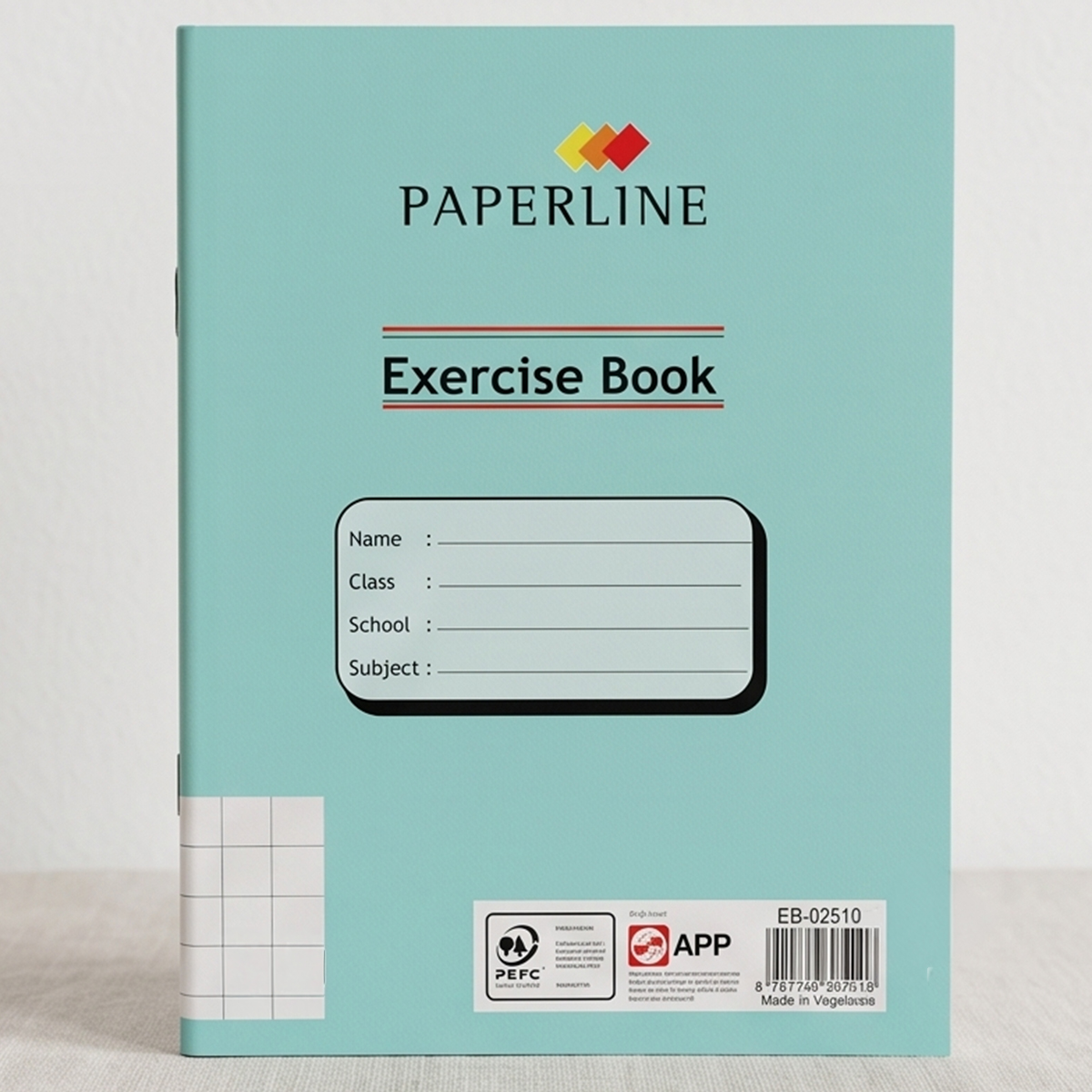 Paperline Exercise Book 100 Sheets 6 Pieces