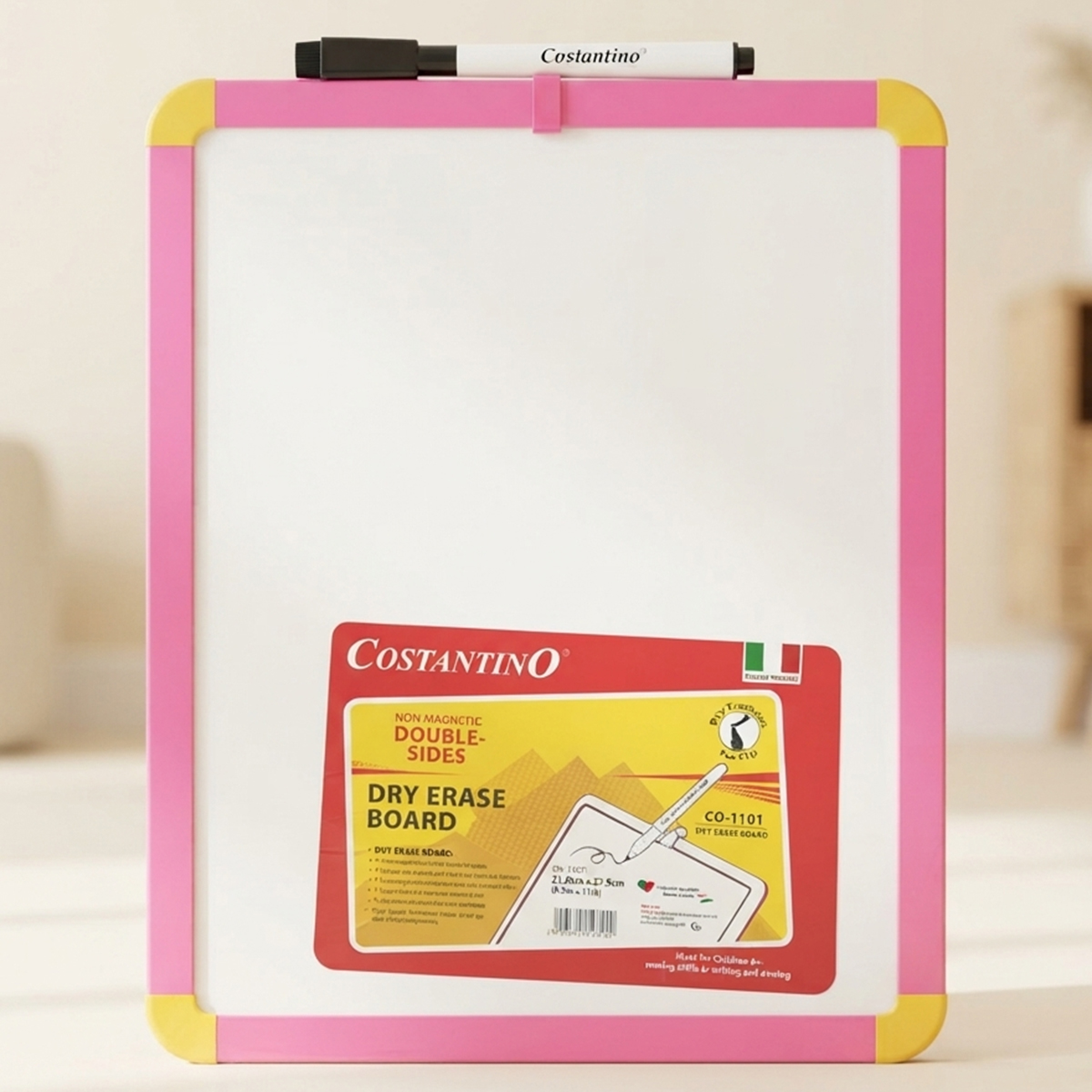 Costantino Double-Sided Dry Erase Board CO-1101